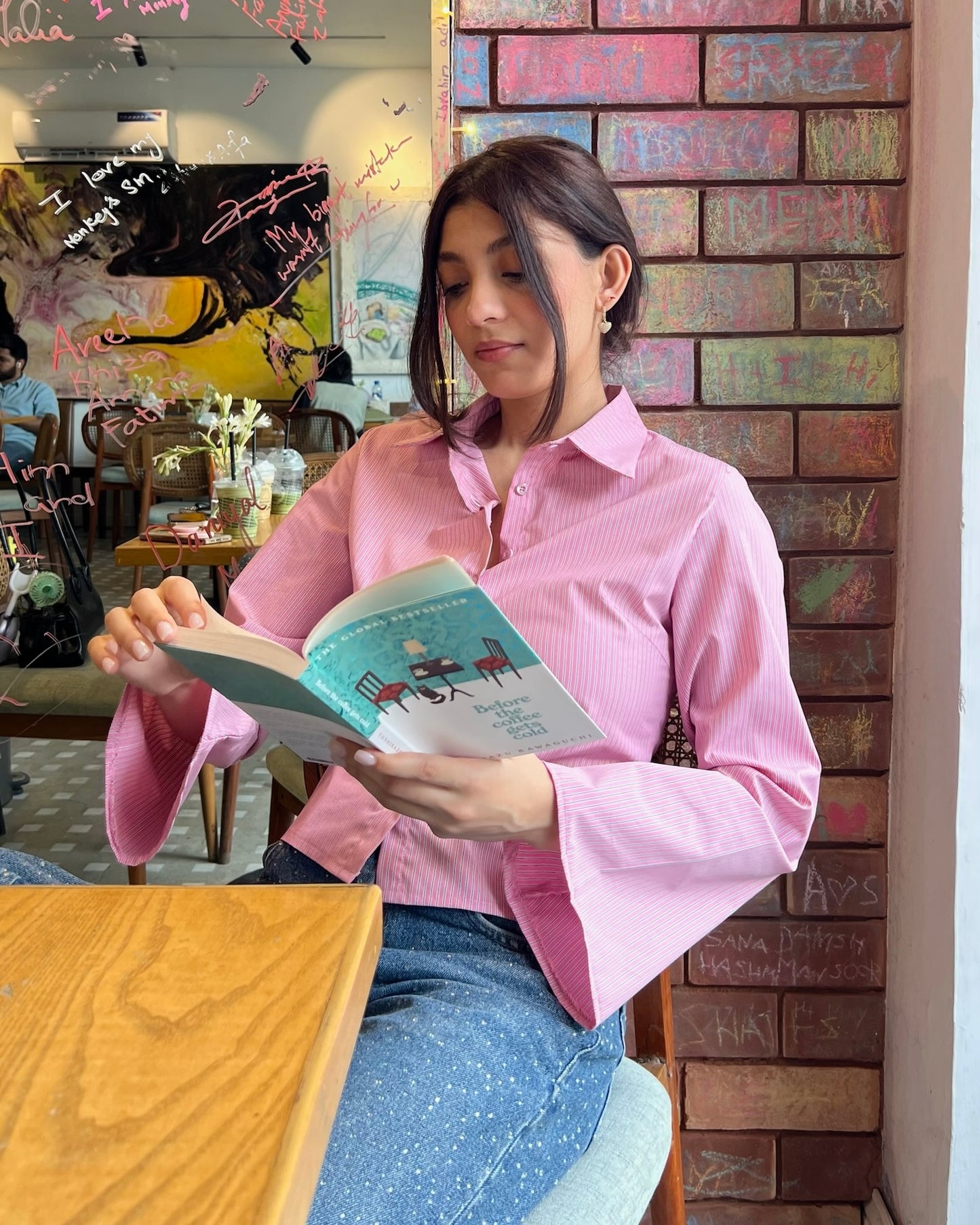 Pink Pinstripe Buttondown
