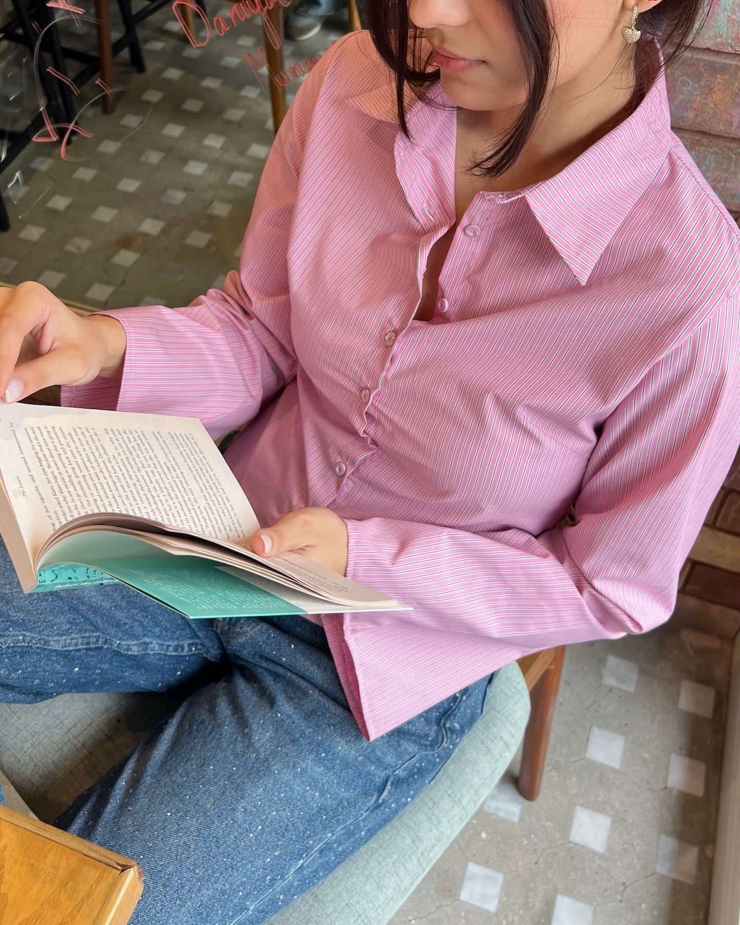 Pink Pinstripe Buttondown