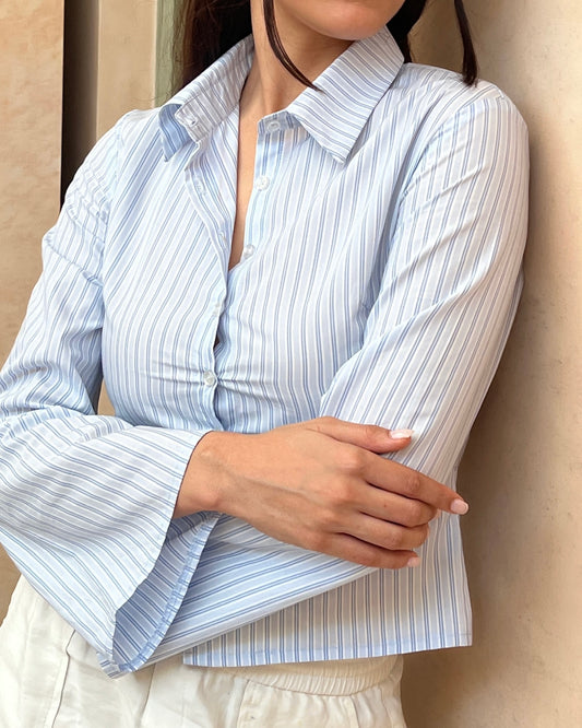 Blue Pinstripe Buttondown